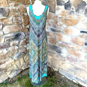 Prelude Sleeveless Maxi Sundress Size M